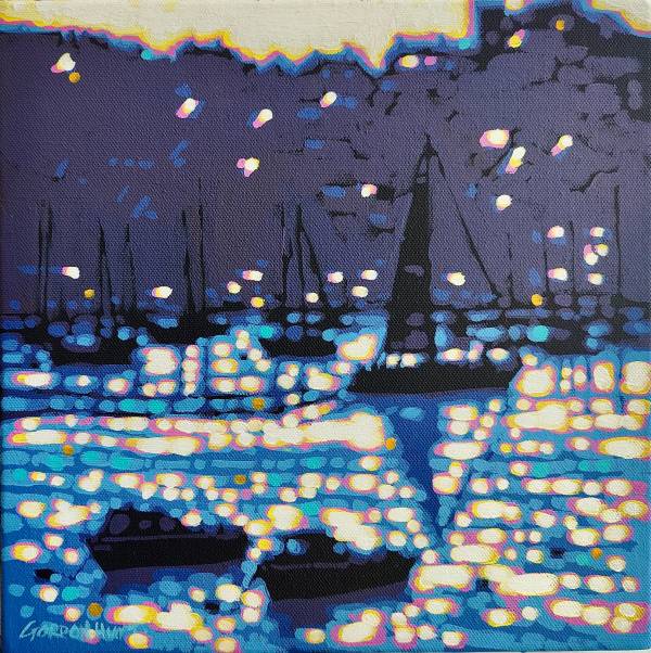 - Acrylic on Canvas, Painting by Gordon Hunt, measuring 30 x 30 cm (H x W) £360